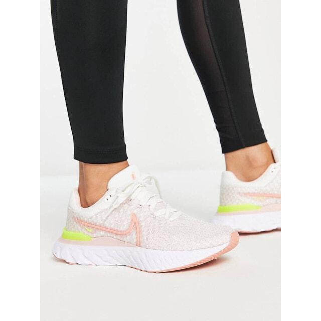 

Белые кроссовки Nike Running React Infinity Run Flyknit 3