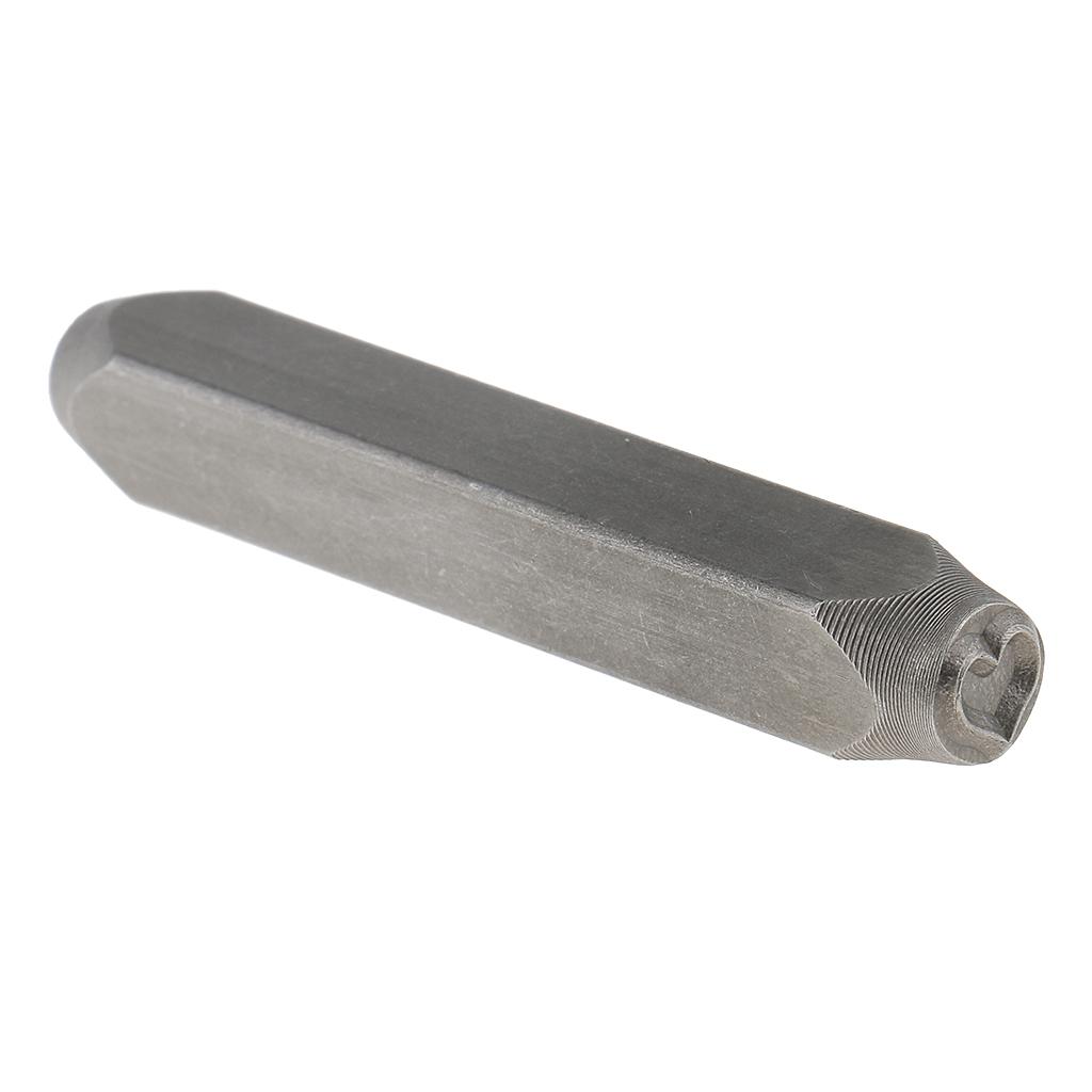 

Steel 6mm Heart Punch Tool for Customizing Jewelry Clay Leathers DIY Project белый