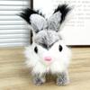 Children Electric Plush Toy Simulation Pet Bunny Plush Doll Will Walk Will Call Shaking Ears Cute Bunny Baby Learning Crawl Toy