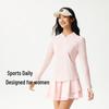 MOLY VIVI Women's Small Bubble Quick-Dry Long Sleeve Athletic Tee