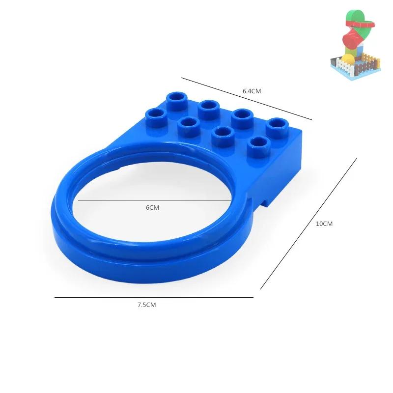 Große Bausteine Verrückte Murmelbahn Rutsche Pipeline Kugel Kompatible Große Steine Labyrinthspiel Kinder Kinder Montessori Spielzeug