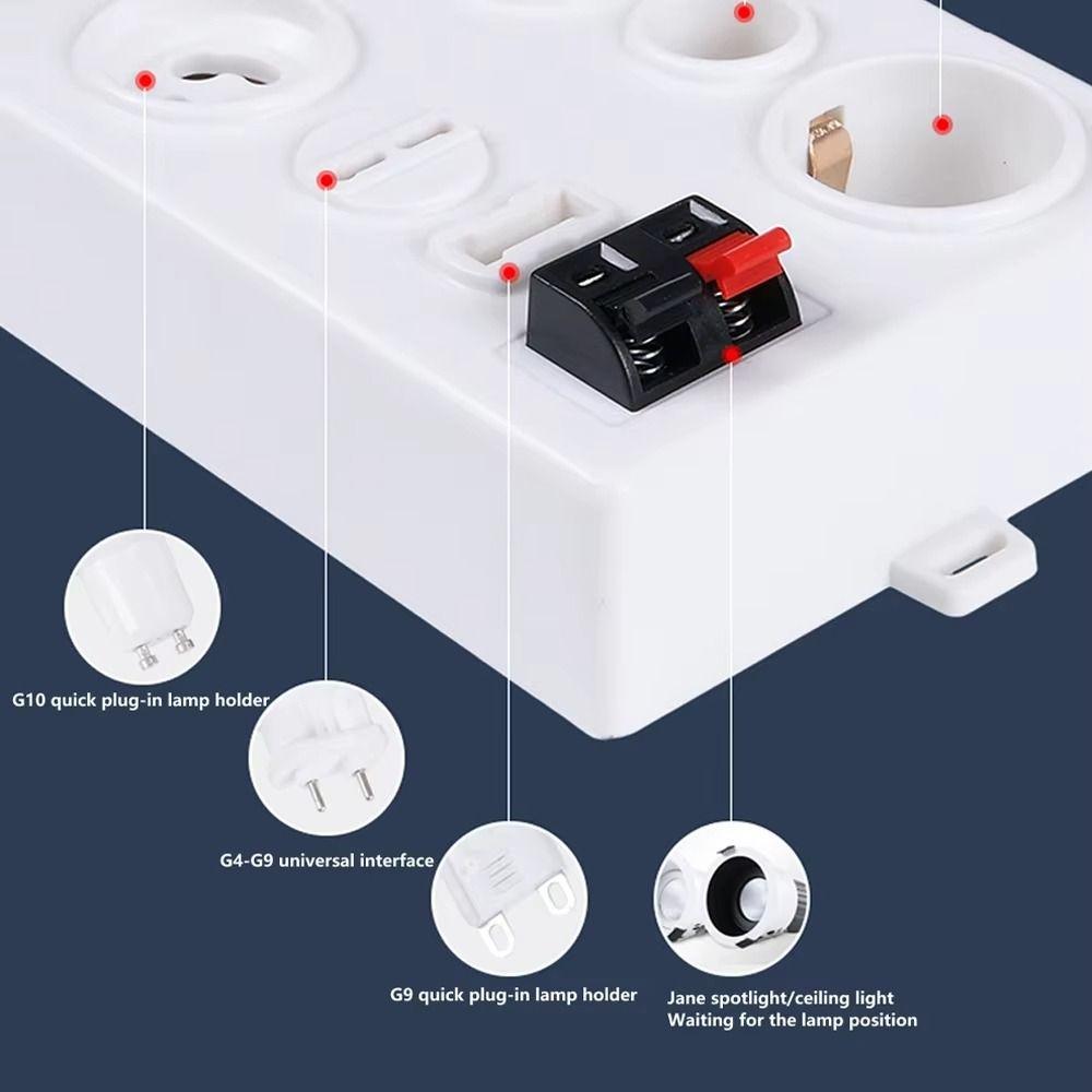 Multifunctional LED Power Tester Accurate Measurement Easy To Use LED Lamp Tester PC Casing Quick Fast Lamp Tester Box