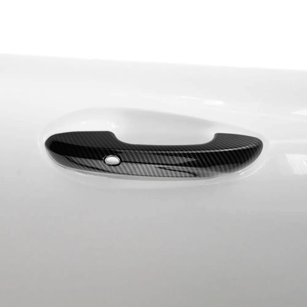 For MG 4 MG4 EV Mulan 2025 2025 2025 LHD Door Handle Cover Trim Door Handles Sticker Decoration Cover Styling Accessories