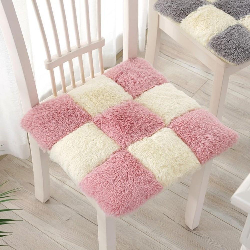 High Quality Thickned Chair Cushion Keep Warm Soft Chair Pillow Mat Cushion Winter