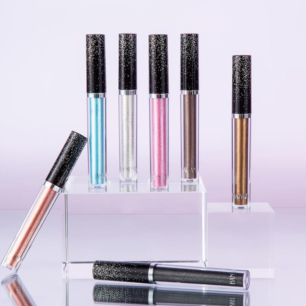 12 Color Single Diamond Liquid Eye Shadow Psychedelic Pearl Shiny Eye Shadow Lying Silkworm Tear Makeup