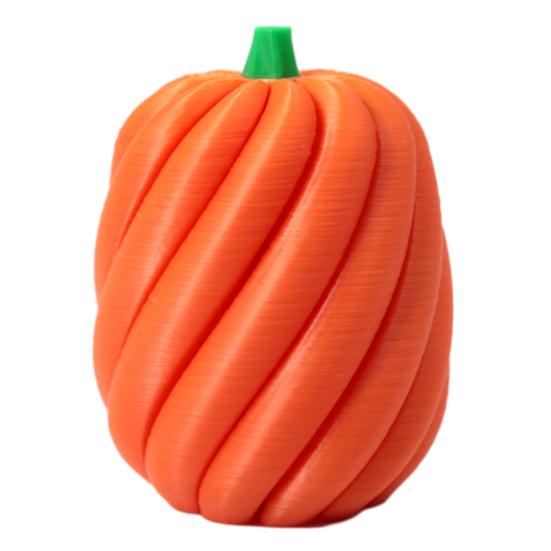 Ornamento Zucca Stampato in 3D, Giocattolo Decompressione Portatile, Modello Puzzle Antistress a Rotazione Spirale per Bambini e Adulti