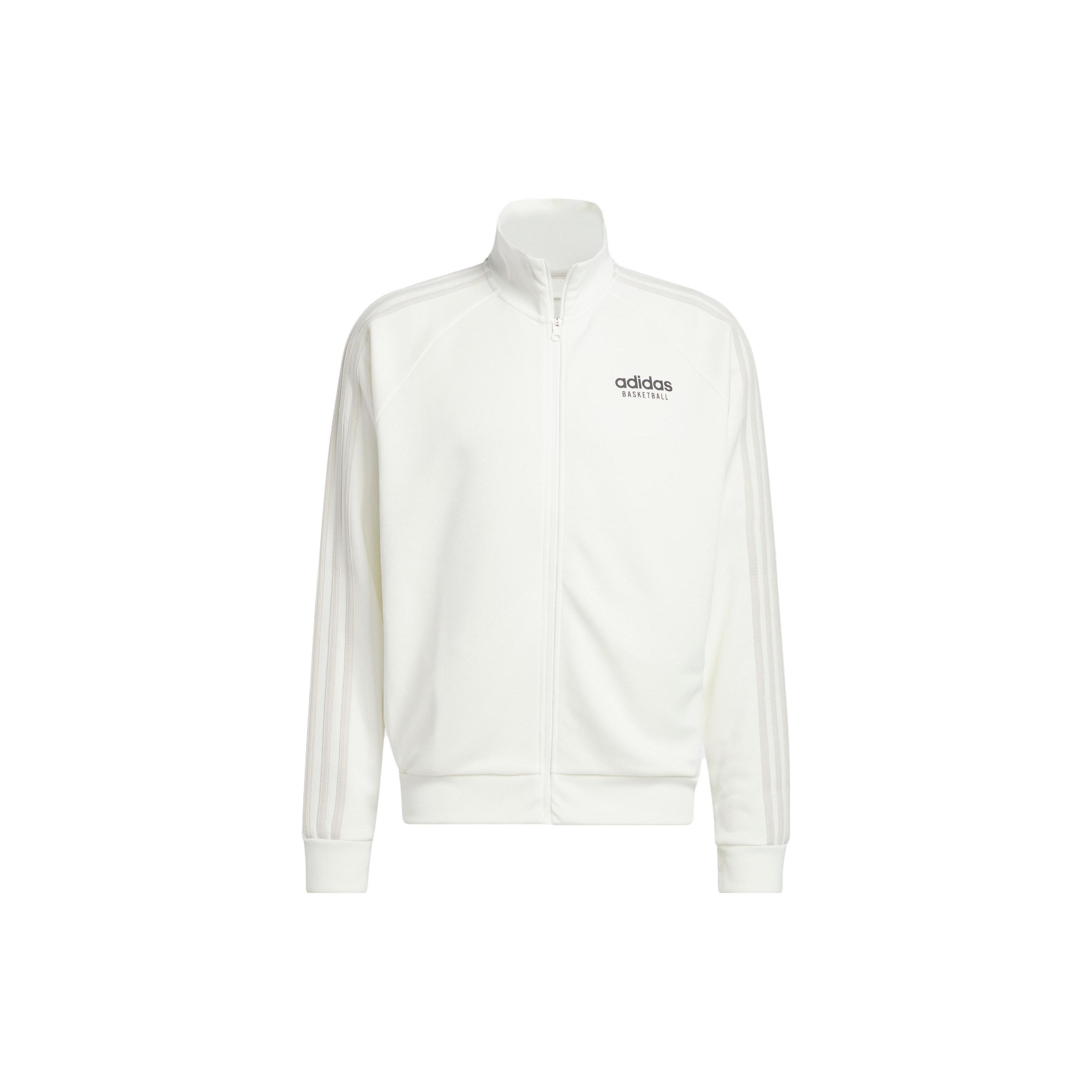adidas Basketball Select Jacket White Men s IC2412 XXXL