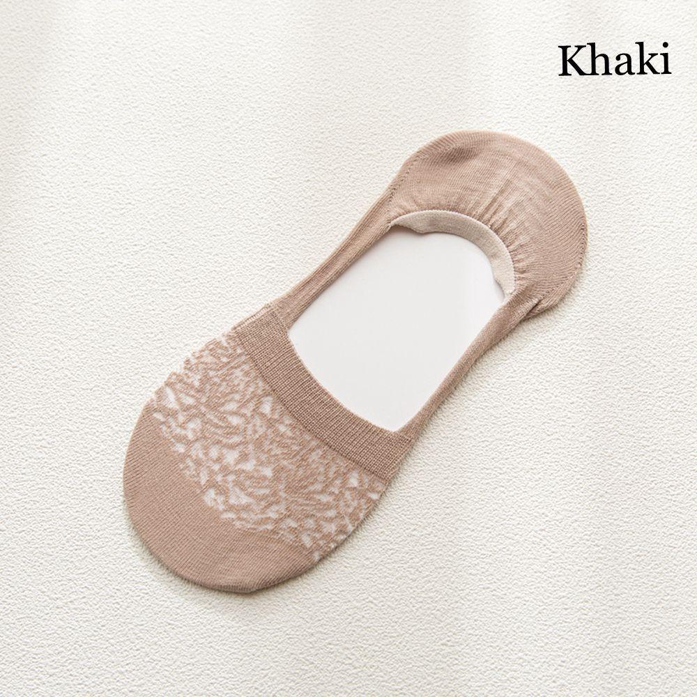 Women Casual Low Cut Invisible Boat Socks Ankle Hosiery Breathable Cotton