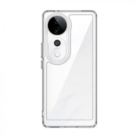 Phone Case For Phone Case For Vivo S19 Pro,Clear Transparent Phone Case Cover For Vivo S19 Pro белый