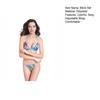 Bikini Set for Women Two Piece Swimsuits Triangle Top & Thong Set V Neck