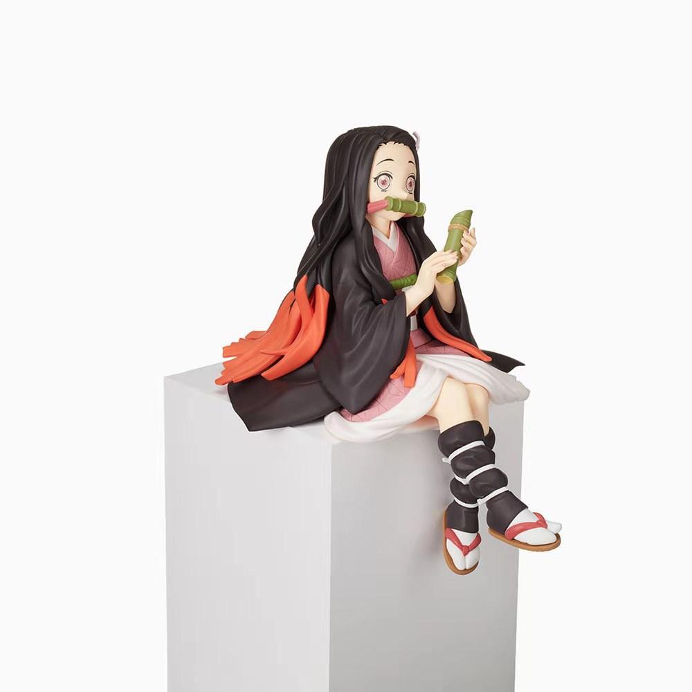 Anime Figure Demon Slayer Kamado Nezuko Action Figure Kneeling Version Nezuko Kamado PVC Figure Toy Brinquedos