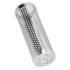 Smoker Box Cylindrical Detachable Large Capacity Fruit Wood BBQ   Smoker Tube for Outdoor Camping