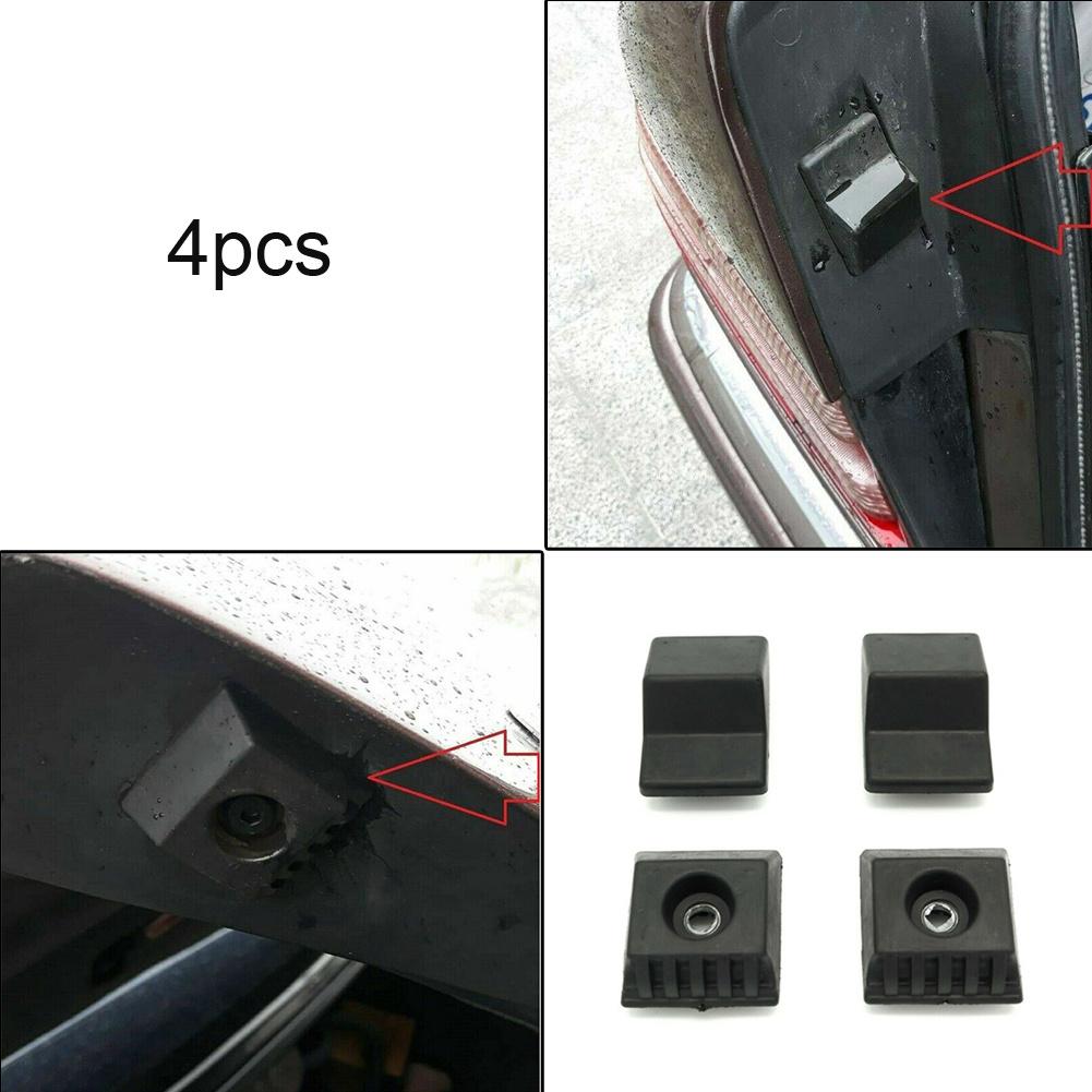 Trunk Stop Buffer 4Pcs/Set Black For Mercedes E Class Kits Rubber W124 A124 C124 1247580144 A1247580144 Brand New