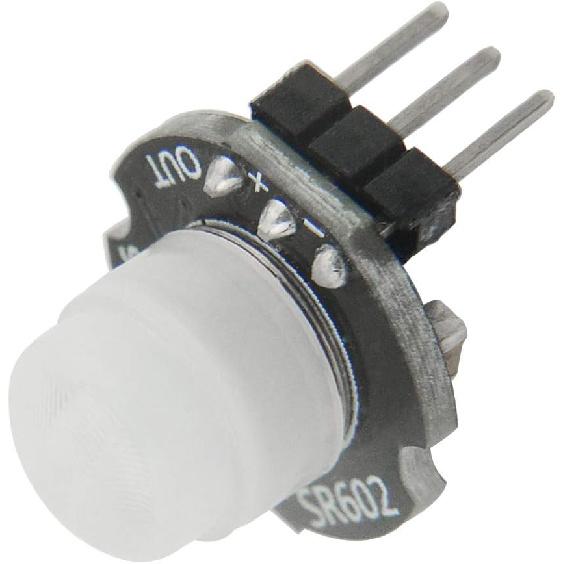WMYCONGCONG 4 STÜCKE Mini SR602 Bewegungssensor Detektor Modul Pyroelektrischer Infrarot Sensor Schalter für Arduino Elektronik DIY