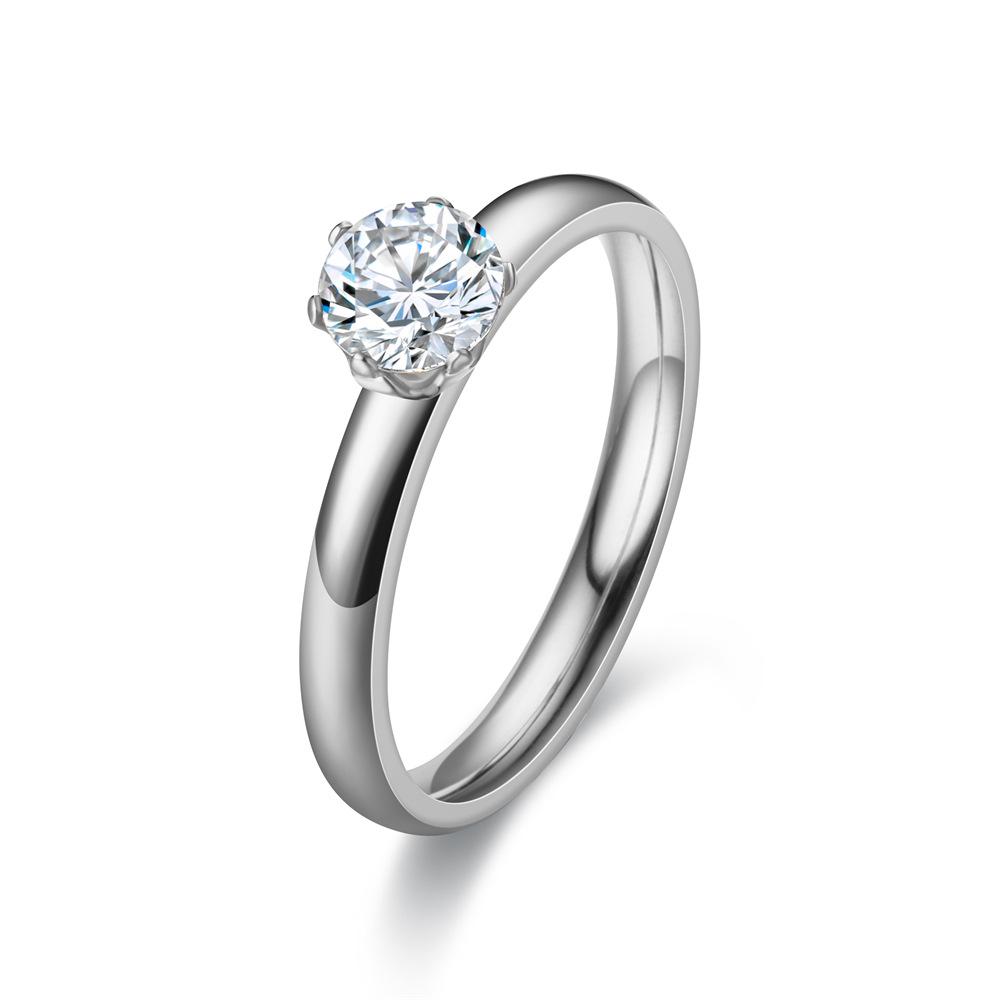 2023 European & American Fashion Couple's Inlaid Gemstone Matching Rings