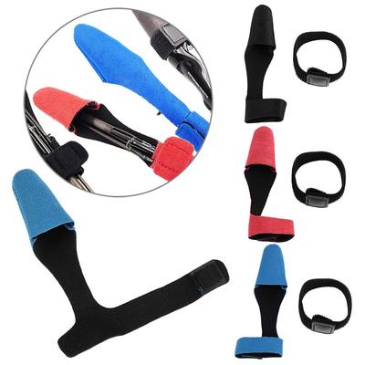 3 Colors Elastic Sleeves Pole Glove Truss Cane Straps Fastener Tip Cover Fishing Rod Tie