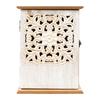 Türrahmen Wandmontierte Schlüsselkastenbox Holz Schlüsselhalter Aufbewahrungsregal Vielseitiger Schlüsselhalter Platzsparender Schlüsselkasten Schlüsselregal für Zuhause
