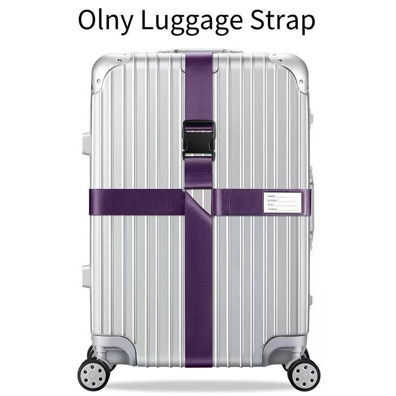 Durable Luggage Strap Cross Packing Belt Secure Travel Bag Protective Tightening Reinforcement Rope