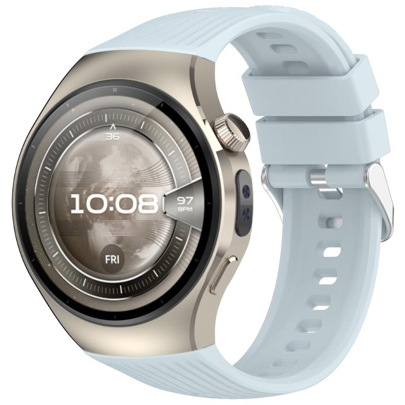 Silicone Wriststrap Replacement Quick Release Bracelets Watch Band Breathable Belt Straps for Watch 5 42mm/46mm