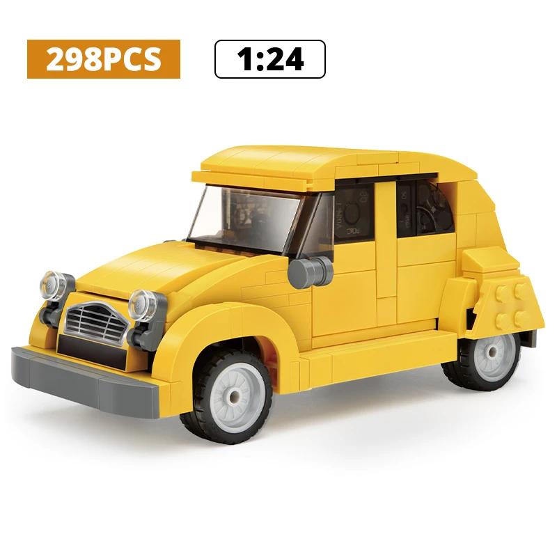 

MOC City Classic Retro Sports Car Building Blocks Racing Bricks Toys for Children Adult Festival Gifts