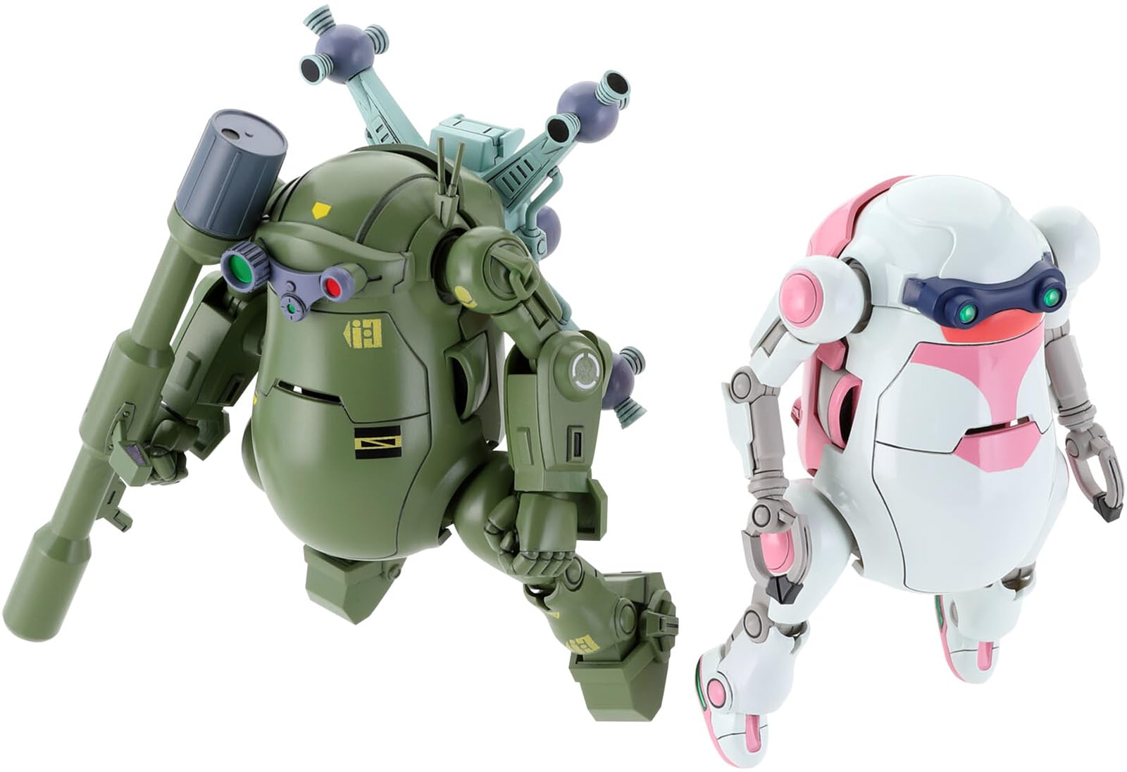 Hasegawa 1/35 Mechatro WeGo Серия Коллабораций Votoms Том. 5-дюймовый набор из 2 фигурок Roundmover & Fiana Пластиковая модель 64819