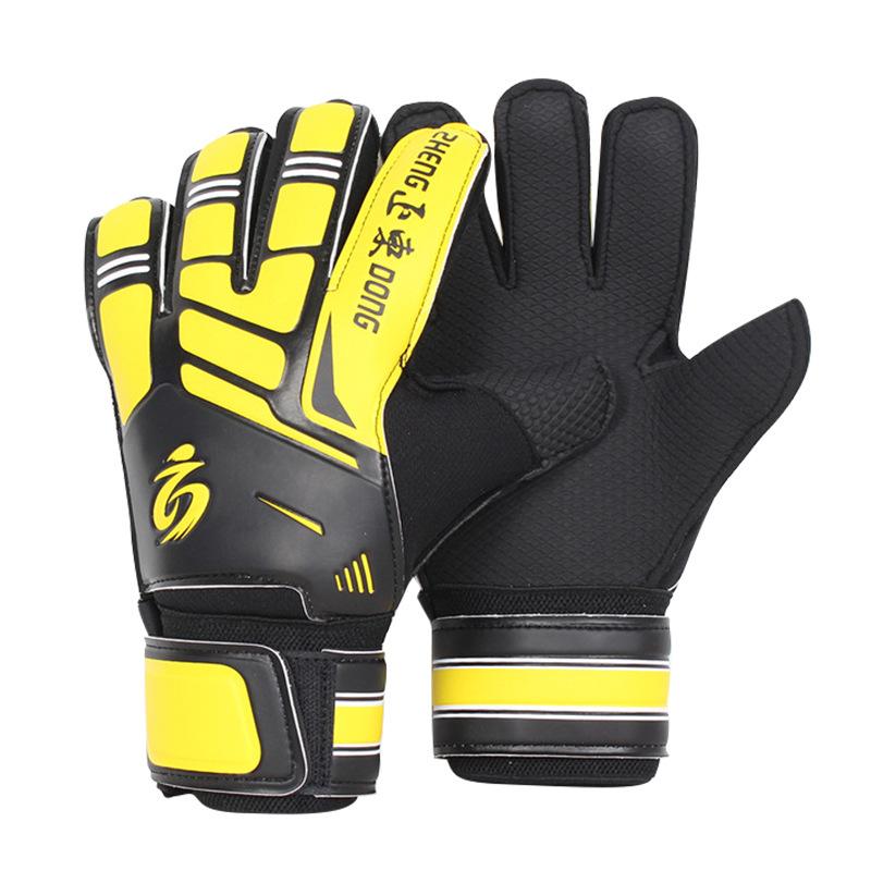 Football Goalkeeper Gloves with Finger Guards for Adults Special Equipment for Goalkeepers Non-slip Professional Sports Training