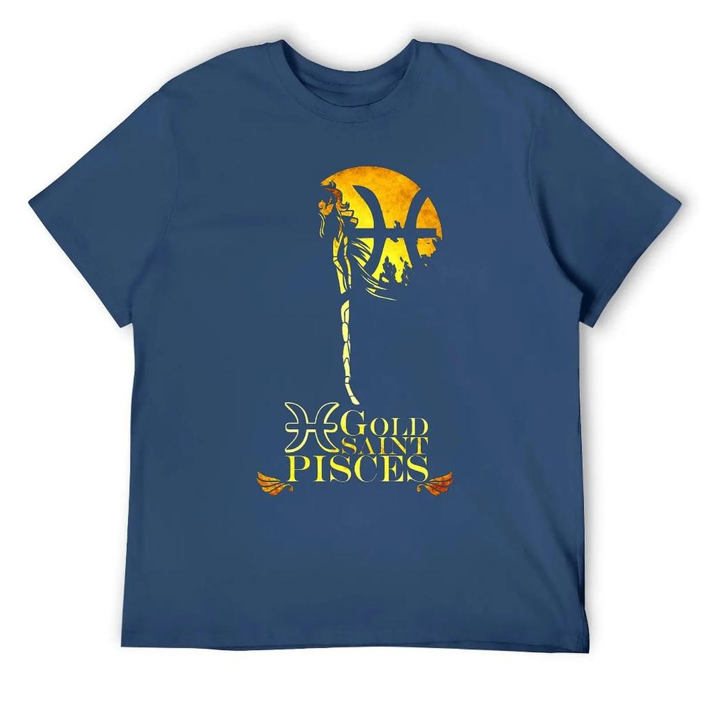 Pisces Twelve Constellation (1) T-shirt Round Neck Sports Top Tee Funny Leisure Nerd USA Size