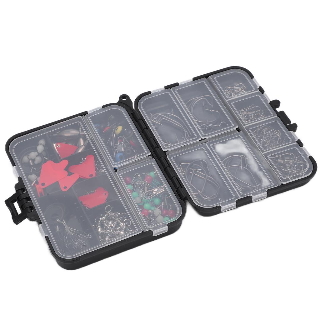 Fishing Lures Baits Tackle Box with Rope Stainless Steel Material Durable Fishing Tool Set