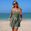 Women's One-Piece Swimsuit — New Arrival: Solid-Color, Sporty, and Modest Style (Bestselling Swimwear) 0811