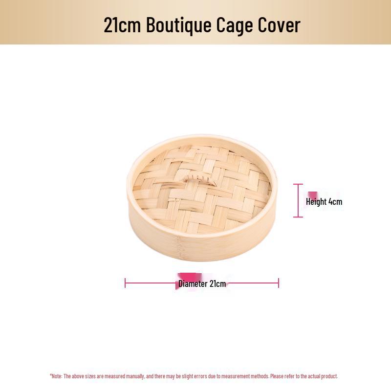 Mini Bamboo Xiao Long Bao Steamer with Steaming Grid for Dumplings
