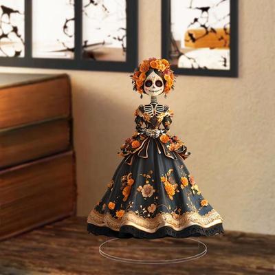 Wasserdichtes verschleißfestes Día de los Muertos Schreibtisch-Hängeornament