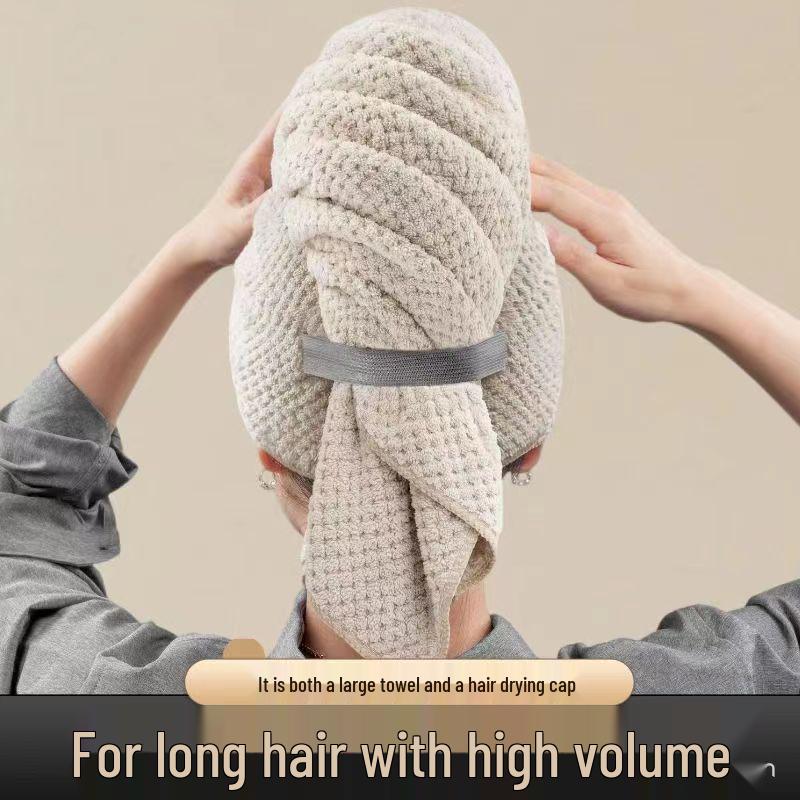 

Полотенце для волос детское из кораллового флиса, быстросохнущее, утолщенное, для ванны или душа Coral Pink