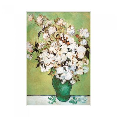 Vaso di Vincent Van Gogh con Stampa di Rose