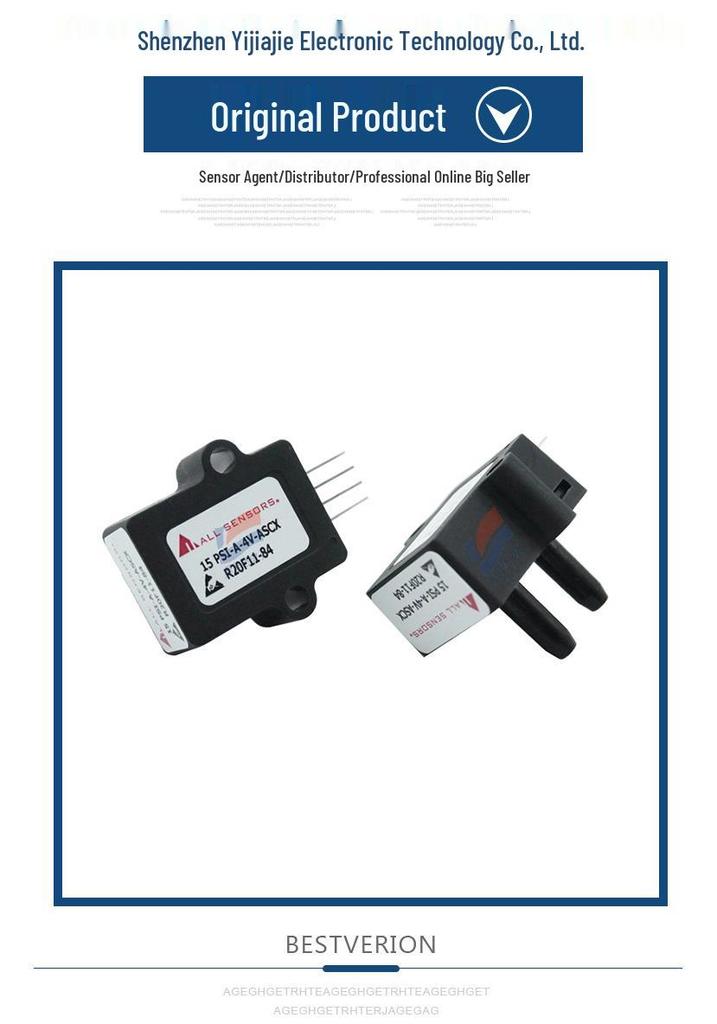 15 PSI Pressure Sensor for Air Station Gas Analyzer
