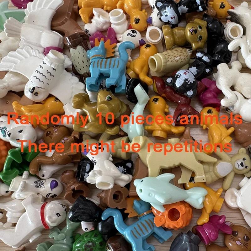 

MOC Строительные блоки Мини Кирпичик Курица Утка Гусь Акула Попугай Дельфин Свинья Крокодил Собака Зоопарк Ферма Набор Аксессуары Игрушка для мальчика Подарок