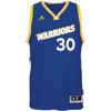 X NBA Collaboration Curry 30 Golden State Warriors 16-17 Season R30 Vintage Letter Print Casual Basketball Jersey Unisex Jersey Blue BF0116