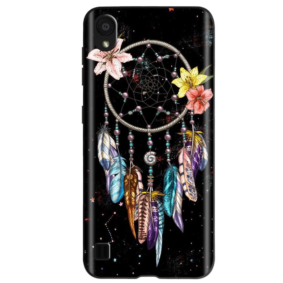 Fashion Cool Painted Case For ZTE Blade A5 2019 Soft SIlicone TPU Black Shockproof Bumper For ZTE A5 (2019) BladeA5 A 5 Funda