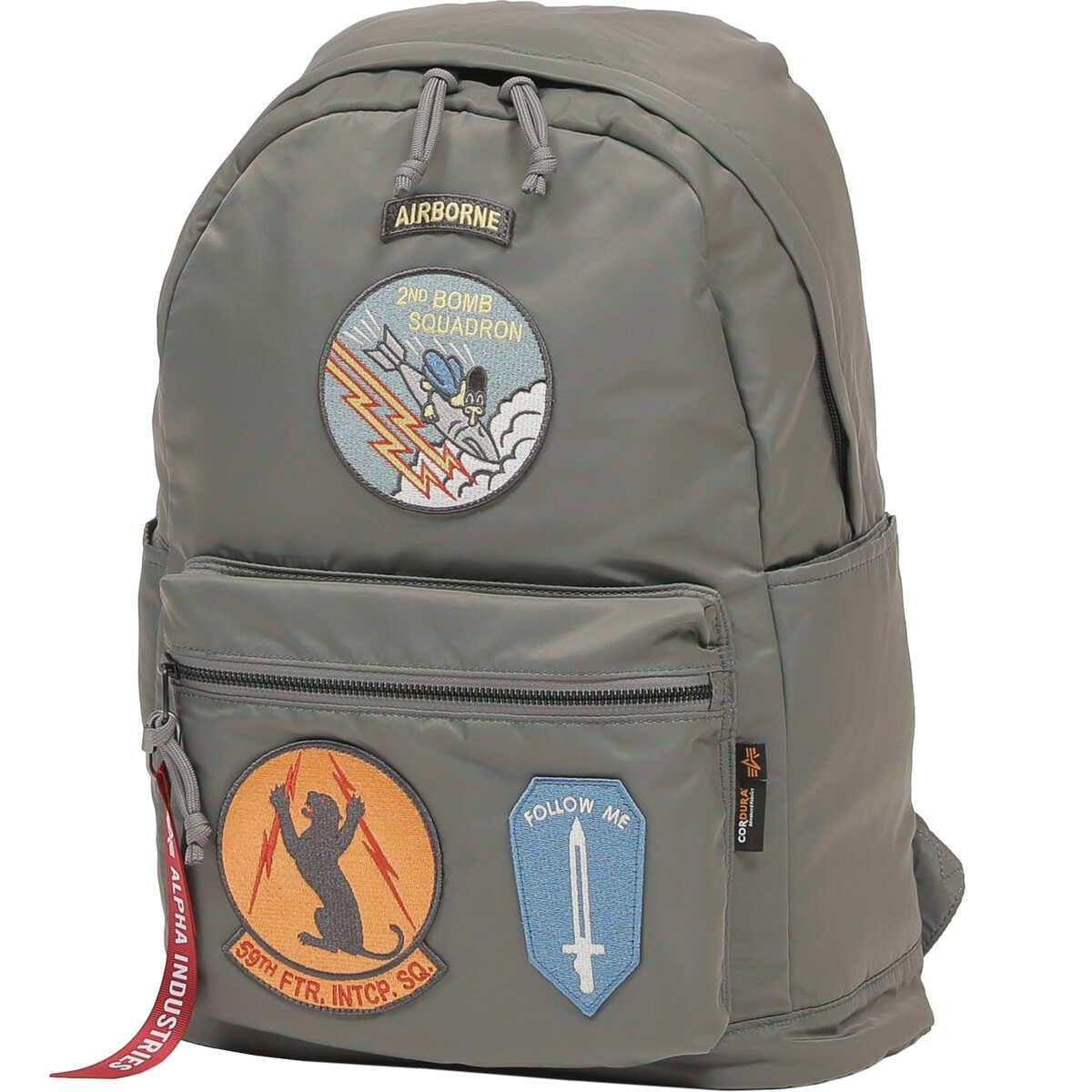 

Patched Daypack Cordura Gray FREE [Alpha Industries] сірий колір