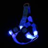 LED Hundegeschirr Brustleine (S/Blau)