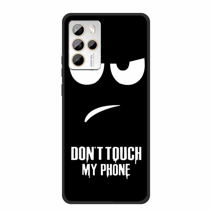 For HTC U23 Pro 5G Case Animals Silicone Soft TPU Phone Cases For HTC U23 Pro 2023 HTCU23 2QCB100 Protector Cartoon Wolf Coque