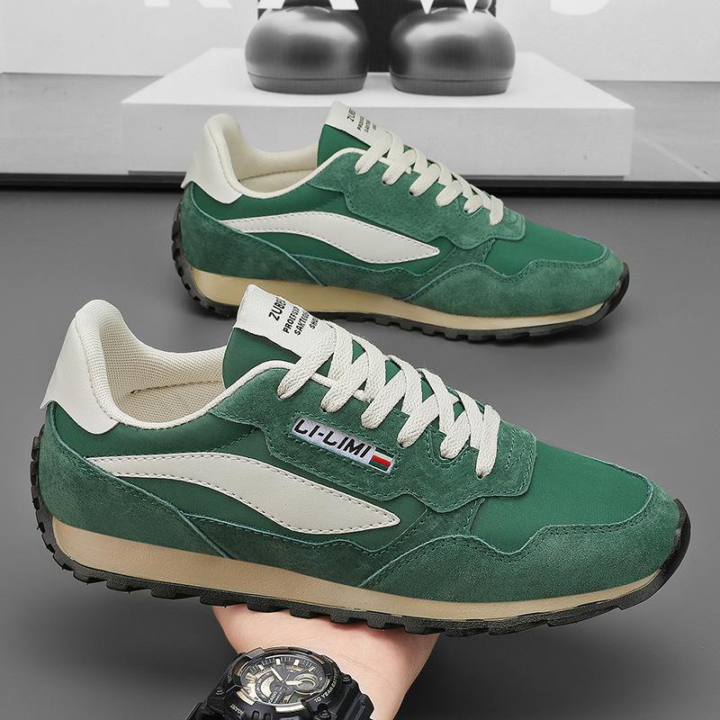 

МОДНАЯ ОБУВЬ, мужские дышащие спортивные кроссовки, спортивные кроссовки для бега, уличные женские теннисные кроссовки для тренажерного зала 39 зелёный