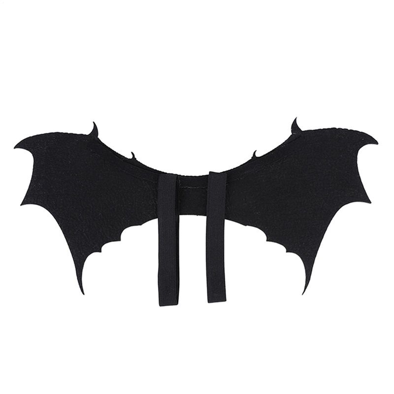 Practical-Festive Halloween Dog Costume Bat Wings Outfit For Club Outdoor Dress Up For Dogs Prop