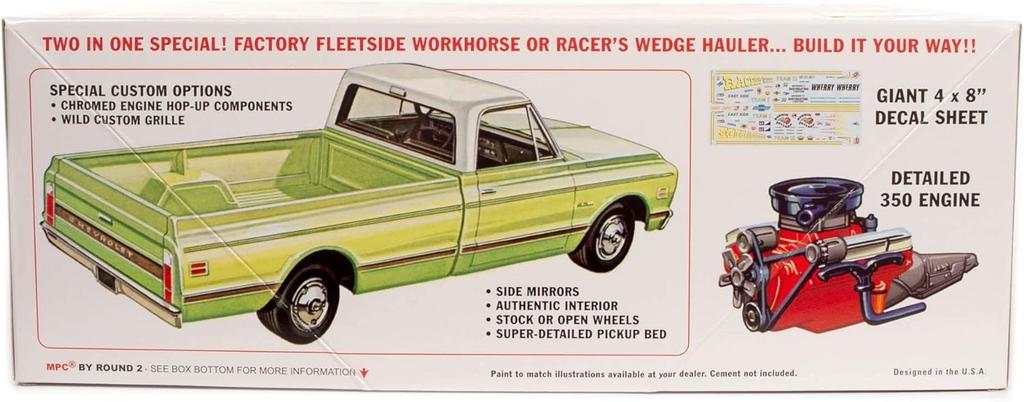 Platz MPC 1972 Chevrolet Wedge Plastic Model MPC885 1/25 Racer's