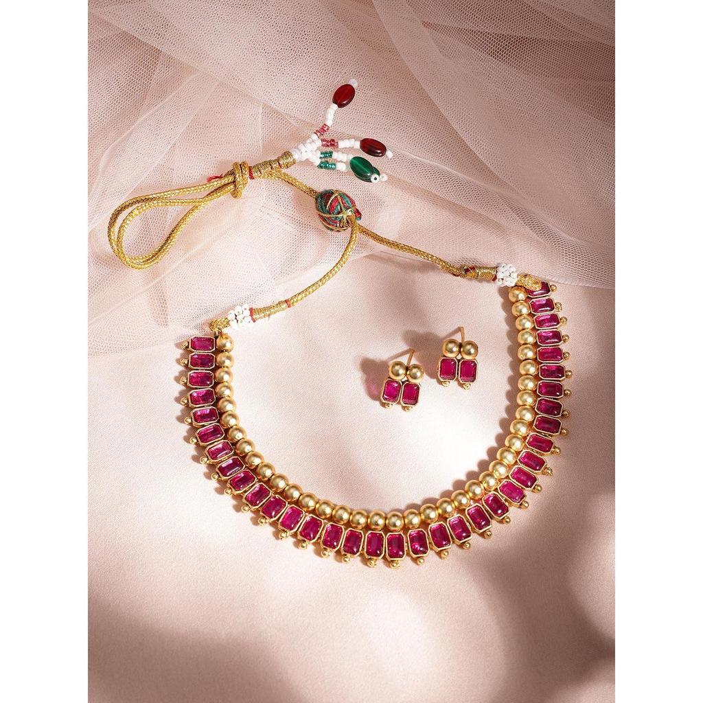 Necklace Set Traditional Stylish Jewellery Gift for Women & Girls