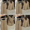 Korean Style Girls Three Piece Set With Colorful Hooded Vest And Soft Knit Pants For Ages 3 To 8 Perfect For Autumn Fashion