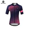 Womens Cycling Jersey Short Sleeve Quick-Dry Breathable Mountain Road Bike Top Sportswear