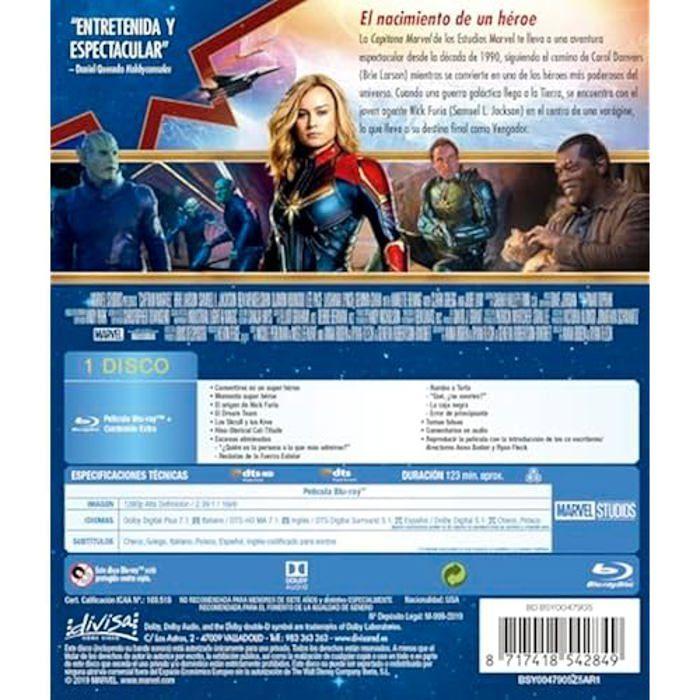 Bd capitana marvel - disney - aventure - édition spéciale - super-héros - comics