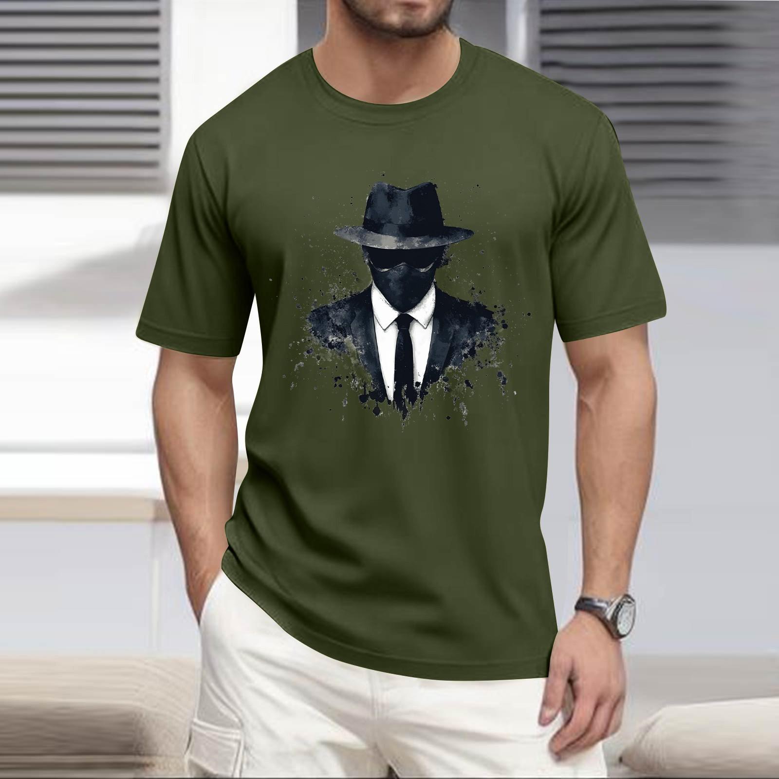 

Мужская рубашка с воротником-стойкой и коротким рукавом, свободная рубашка для отдыха и отдыха, мужская XXXL