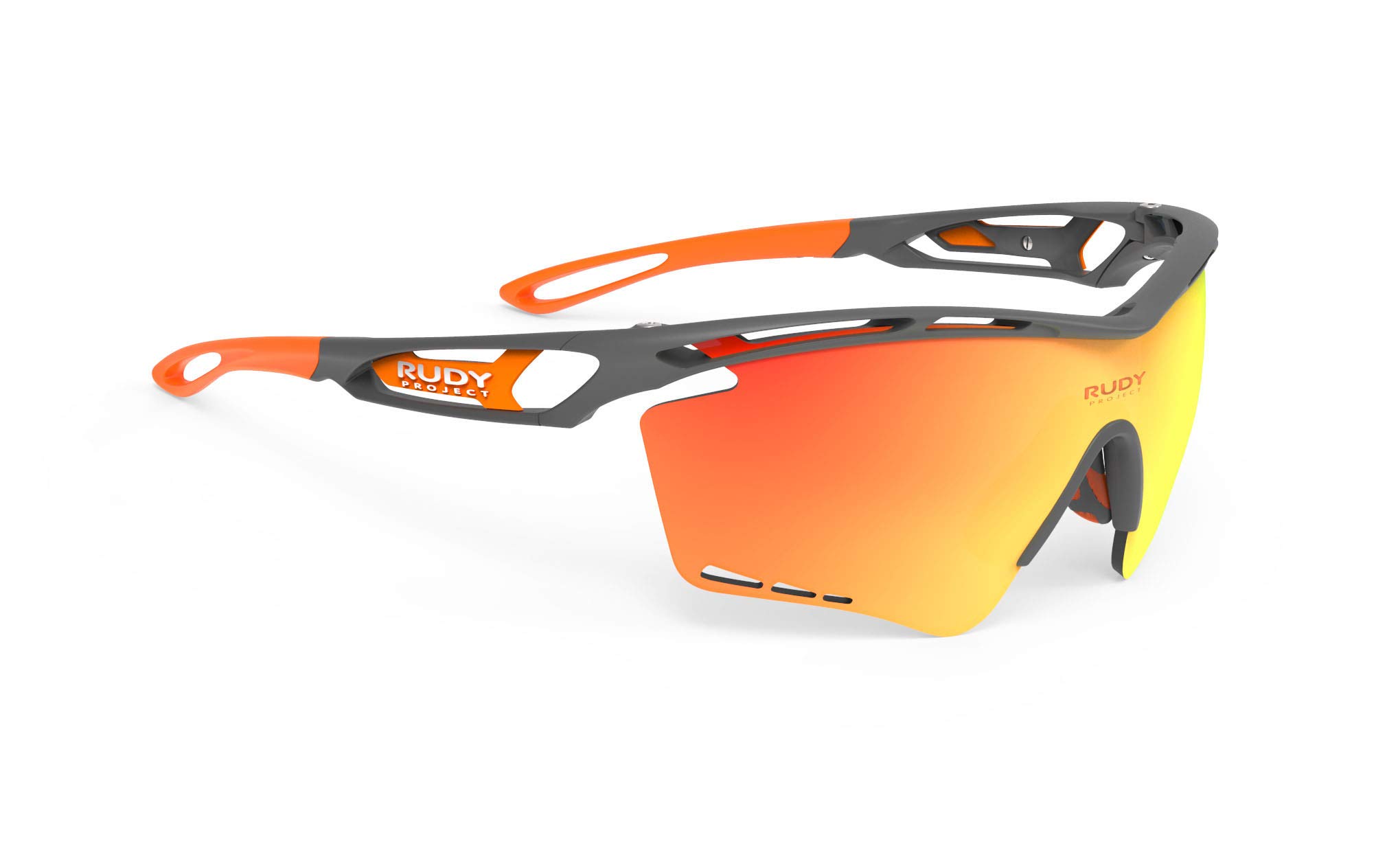 Tralix XL Lens Temple 52mm [RUDYPROJECT] Sunglasses, Orange, Width 134mm, Length 136mm, Height оранжевый