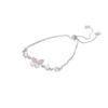 Korean Exquisite Zircon Butterfly Bracelet – High-End Design for Women